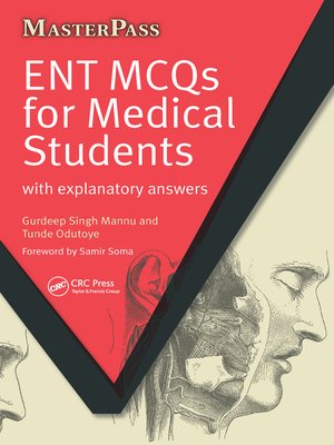 cover image of ENT MCQs for Medical Students